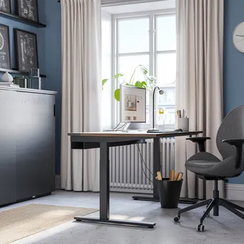 IKEA MITTZON 140 x 80 x 65-85 cm 895.281.40 (4 / 9)