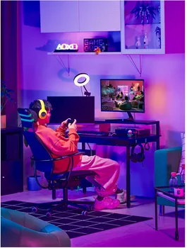 IKEA UTVISNING GAMING DESK WITH SHELF, 120X60 CM 405.864.00 (2 / 10)