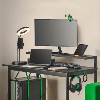 IKEA UTVISNING GAMING DESK WITH SHELF, 120X60 CM 405.864.00 (5 / 10)