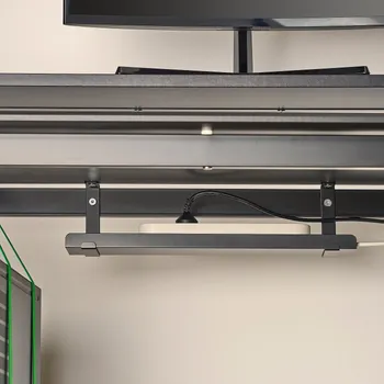 IKEA UTVISNING GAMING DESK WITH SHELF, 120X60 CM 405.864.00 (7 / 10)