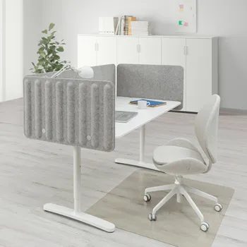 IKEA BEKANT DESK WITH SCREEN, 160X80 48 CM 693.873.82 (2 / 2)