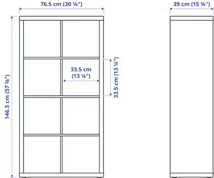 IKEA KALLAX / LAGKAPTEN 494.816.82 (4 / 4)