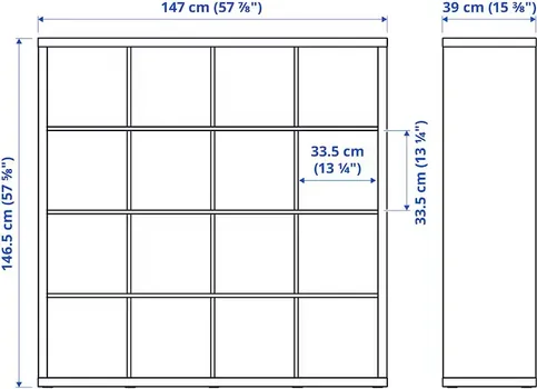 IKEA KALLAX / LINNMON 394.816.92 (3 / 3)