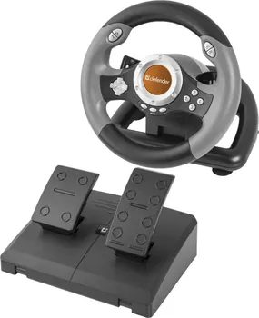 DEFENDER CHALLENGE MINI LE GAMING WHEEL, USB, MINI, 10 BUTTONS (2 / 7)