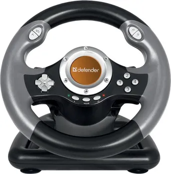 DEFENDER CHALLENGE MINI LE GAMING WHEEL, USB, MINI, 10 BUTTONS (2 / 2)