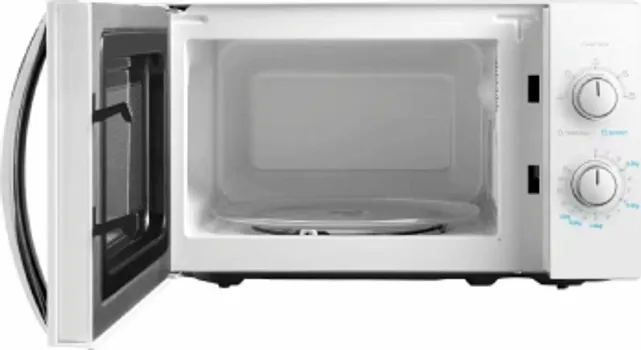 TOSHIBA MWP-MM20P(WH) MIKROTALASNA RERNA │ TIP KONTROLE: ROTACIONO DUGME │ NIVOI SNAGE: 5 │ SNAGA: 700W │ KAPACITET: 20L │ FUNKCIJA ODMRZAVANJA │ DIMENZIJE: 439.5 X 359 X 258.2 MM │ UNUTRAŠNJE DIMENZIJE: 306 X 304 X 206 MM │ TANJIR: 255 MM │ NAPON: 230–240V (4 / 4)