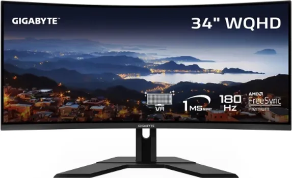 GIGABYTE G34WQCP [34 / 3440x1440 / 180HZ / 1MS / VA / CURVED] (2 / 20)
