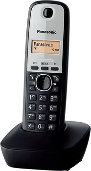 PANASONIC KX-TG1911FXG TELEFON CRNI. 1,25 LCD EKRAN, TEL. IMENIK 50 BROJEVA, PRIKAZ POZIVNOG BROJA NA ČEKANJU. MUTE (1 / 1)