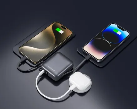 SWISSTEN 10000MAH COMPACT POWERBANK │ IZLAZI: USB-C │ INTEGRISAN LIGHTNING KABL (3 / 4)