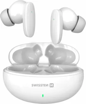SWISSTEN SLUŠALICE BLUETOOTH TWS [SONIC WHITE] (3 / 4)