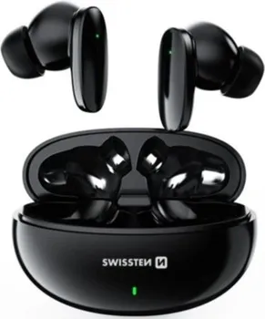 SWISSTEN SLUŠALICE BLUETOOTH TWS [SONIC BLACK] (1 / 2)