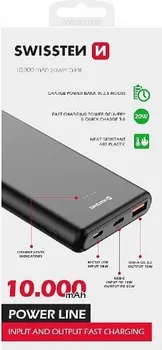 SWISSTEN POWERBANK 10000 MAH POWER LINE II BLACK (3 / 3)