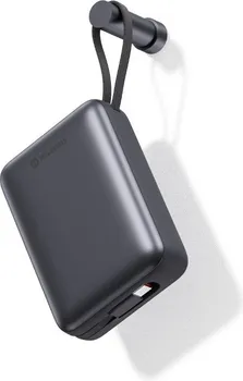 SWISSTEN POWERBANK 20000 MAH WITH BUILT-IN CABLES USB-C AND LIGHTNING SPACE SILVER (4 / 4)