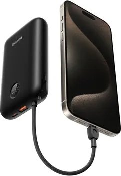 SWISSTEN POWERBANK VOLTBOX 35W 30000 MAH WITH BUILT-IN CABLES USB-C, LIGHTNING (2 / 3)