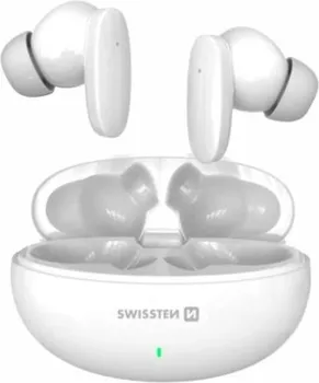 SWISSTEN SONIC TWS [BLUETOOTH 5.3 / 20HZ-20KHZ / 10M / 2×30MAH / 230MAH / 37G / 6H / 3.5H / 35H / USB-C] (1 / 4)