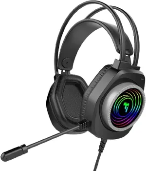 SWISSTEN GUNNER GAMING [50MM / 20Ω / 113.5DB / 6.0×2.7MM / RGB / 2.1M / 3.5MM + USB-A] (1 / 1)