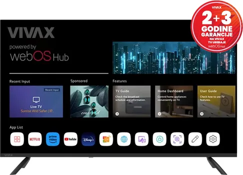 VIVAX 32LE110WO [32 / HD READY / SMART] (2 / 11)