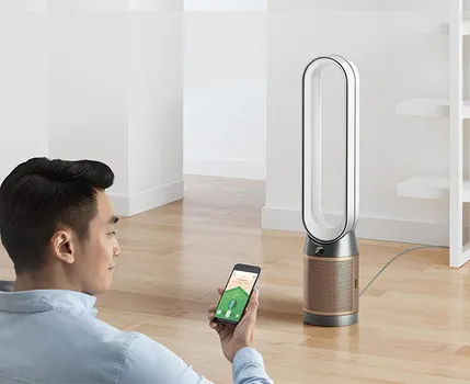 PREČIŠĆIVAČ VAZDUHA + VENTILATOR DYSON PURIFIER COOL FORMALDEHYDE WHITE/GOLD TP09 PRO (5 / 5)