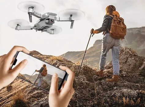 EXTRALINK E88 PRO DRONE SET+3 BATTERIES+CASE (5 / 5)