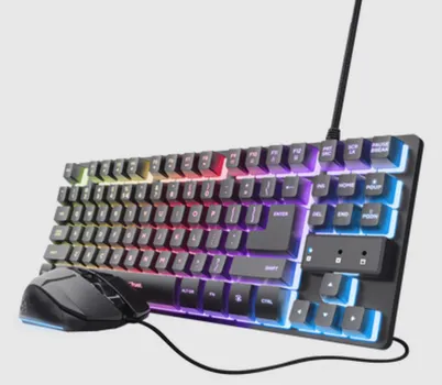 TRUST GXT 798 2-U-1 GAMING SET, CRNI (1 / 9)