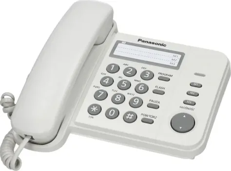 ŽIČANI TELEFON PANASONIC KX-TS520FX BIJELI (1 / 1)