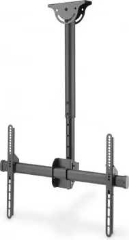 DIGITUS DA-90421 PLAFONSKI NOSAČ ZA MONITOR / TV │ ZA EKRANE OD 37 –70 │ NOSIVOST 50 KG │ NAGIB 0° DO -25° │ VISINA 560–910 MM │ ZA RAVNE I ZAKRIVLJENE EKRANE │ UGRADNJA NA PLAFON (1 / 8)