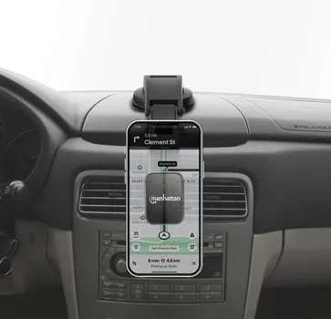 MANHATTAN DASHBOARD MAGNETNI DRŽAČ ZA TELEFON │ 360° ROTACIJA │ PODEŠAVANJE VISINE │ KAČENJE PUTEM VAKUMA │ PRIJANJANJE NA KOMANDNU TABLU (7 / 11)