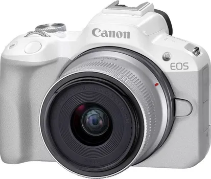 FOTOAPARAT CANON R50 + RFS18-45 WH (1 / 2)