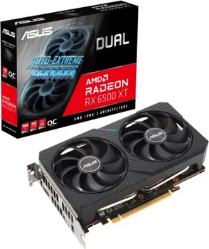 AMD RADEON RX 6500 XT 4GB 64BIT DUAL-RX6500XT-O4G (1 / 4)