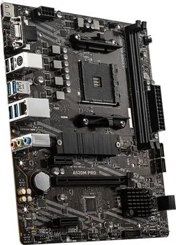 MSI MB AM4 A520 CHIPSET 2XDDR4 4XSATA 1XM2 1XDISPLAYPORT 1XVGA 1XHDM... (1 / 1)