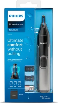 PHILIPS NT3650/16 PERIVI TRIMER ZA NOS, UŠI I OBRVE SA 2 ČEŠLJA - WET & DRY - MATERIJAL SEČIVA: NERĐAJUČI ČELIK - VODOOTPORAN - PERIVO (MOŽE SE OPRATI) - VRSTA BATERIJE: AA - BROJ ČEŠLJEVA: 2 - TORBICA ZA PUTOVANJE (2 / 2)