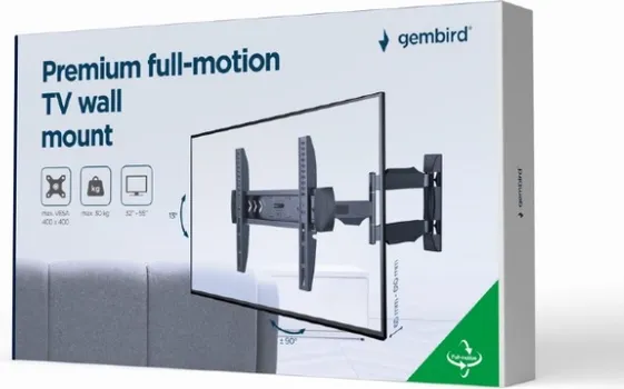PREMIUM FULL-MOTION TV WALL MOUNT , 32-55, 30 KG WM-55ST-02 WM-55ST-02 (2 / 4)