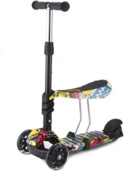 KIKKA BOO TROTINET/ROMOBIL RIDE AND SKATE TRAIN 31006010023 (2 / 4)