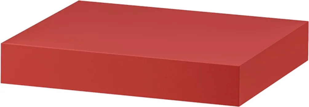 LACK ZIDNA POLICA, CRVENA, 30X26 CM (1 / 3)