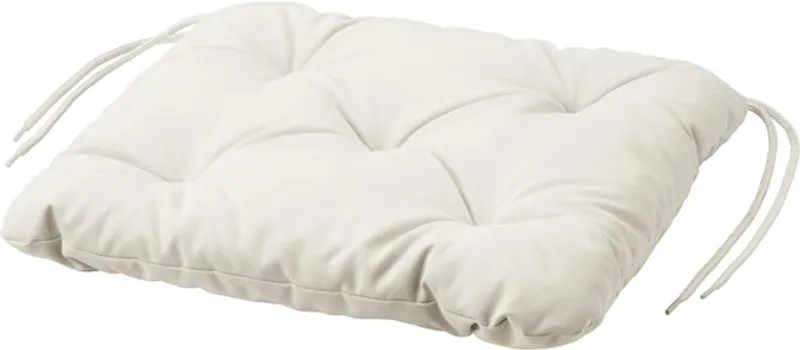 KUDDARNA JASTUČIĆ ZA STOLICU,SPOLJA, SVIJETLA SIVOBEŽ, 36X32 CM (1 / 3)