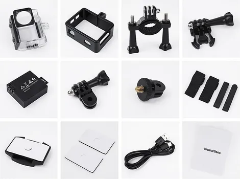 HOCO DUAL COLOR SCREEN SPORTS CAMERA DV103 BLACK (4 / 9)