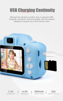 X2C 2.0 SCREEN KIDS DIGITAL CAMERA 1080P 400MAH (2 / 26)