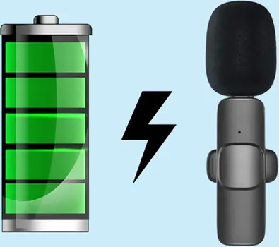 WIRELESS LAVALIER MICROPHONE TYPE C DOUBLE (2 / 13)