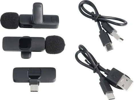 WIRELESS LAVALIER MICROPHONE TYPE C DOUBLE (4 / 13)