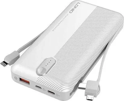 LDNIO PL1013 POWER BANK 10000MAH BIJELI (1 / 1)