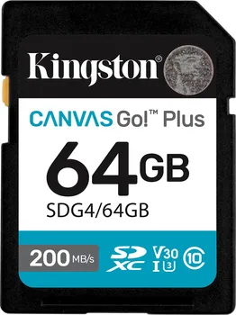 KINGSTON 64GB / SD SDXC UHS-I U3 V30 200MB/S (1 / 5)