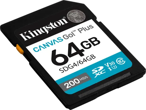 KINGSTON 64GB / SD SDXC UHS-I U3 V30 200MB/S (3 / 5)