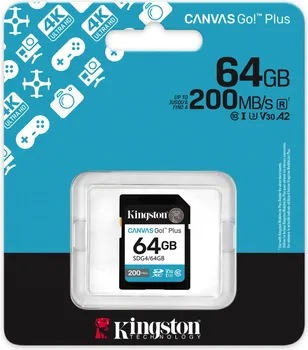 KINGSTON 64GB / SD SDXC UHS-I U3 V30 200MB/S (4 / 5)