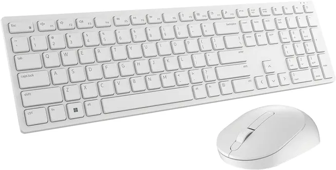 DELL PRO WIRELESS KEYBOARD AND MOUSE - KM5221W - US INTERNATIONAL (QWERTY) - WHITE (1 / 1)