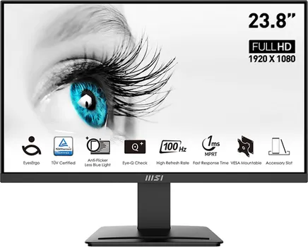 MSI MONITOR MSI PRO 23.8 MP2412 [23.8 / FHD / 100HZ / 1MS] (1 / 9)