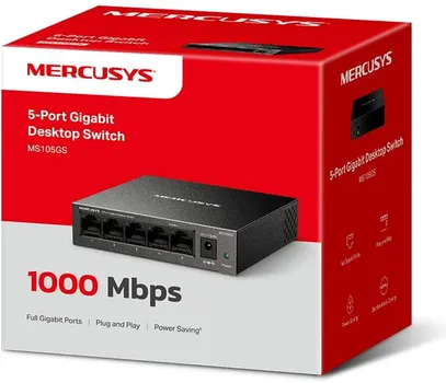 MERCUSYS MS105GS DESKTOP SWITCH 5X10/100/1000 (1 / 4)