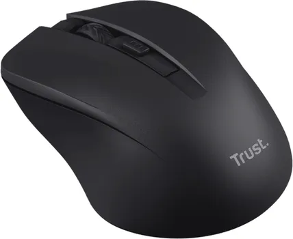 TRUST MYDO SILENT WLS MIŠ WIRELESS CRNI, DPI 1000-1800 OBJE RUKE, 4 TIPKI, TIHI (3 / 3)