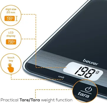 BEURER KS 19 KUHINJSKA VAGA, CRNA (2 / 8)