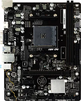 BIOSTAR MB B450 AM4 2 X DDR4 4 X SATA II 1 X VGA PORT 1 X HDMI PORT 1 X LAN PORT MICRO ATX (1 / 2)