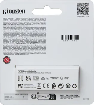 KINGSTON 64GB / USB 3.2 GEN 1 PORTABLE DATATRAVELER EXODIA S (BLACK/BLACK) (4 / 8)